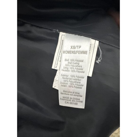 Hudson’s Bay Woman XS Olympic Canada Buffalo Plaid Vest Black - Picture 7 of 7